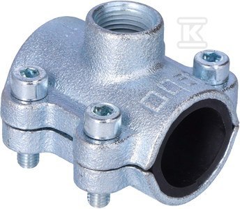 OBEJMA ANB 1"X1/2" MONTAŻOWA DO RUR OBEJMA ANB 1"X1/2" MONTAŻOWA DO RUR