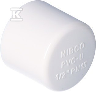 ZAŚLEPKA KW PVC 1/2 ZAŚLEPKA KW PVC 1/2