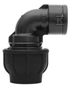 KOLANO ZACISK.PP 90ST.20X1/2