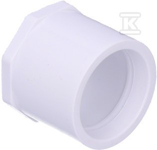 TULEJA REDUKCYJNA KZ/KW PVC 1 1/4X1 TULEJA REDUKCYJNA KZ/KW PVC 1 1/4X1