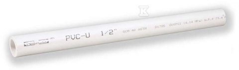 RURA CIŚNIENIOWA SCH 40 PVC 3/4 RURA CIŚNIENIOWA SCH 40 PVC 3/4