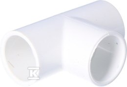 TRÓJNIK RÓWNOPRZELOTOWY KW/KW/KW PVC 1