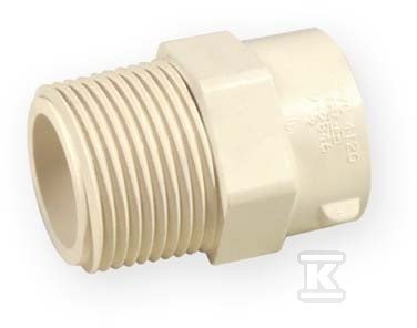 ZŁĄCZKA WKRĘTNA KW/GZ 2 PVC-C ZŁĄCZKA WKRĘTNA KW/GZ 2 PVC-C