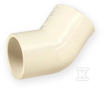 KOLANO 45ST KW/KW 5/4" PVC-C KOLANO 45ST KW/KW 5/4" PVC-C