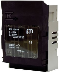 HVL EK 00 3P OS00 6-50 ROZŁĄCZNIK BEZP HVL EK 00 3P OS00 6-50 ROZŁĄCZNIK BEZP