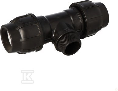 TRÓJNIK ZACISK.PP 90ST.50X2"X50 GZ DO P TRÓJNIK ZACISK.PP 90ST.50X2"X50 GZ DO P