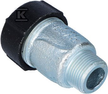 ŁĄCZNIK QA 3/4" GZ DO RUR STALOWYCH ŁĄCZNIK QA 3/4" GZ DO RUR STALOWYCH