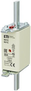 NH1C GG 80A/500V KOMBI WKŁ.TOPIK.ZWŁOC