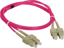 PATCH CORD MM OM4 SC-SC DUPLEX 50/125 1M
