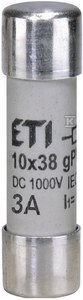 WKŁADKA CYLIND.CH10X38 GPV 3A/1000V DC