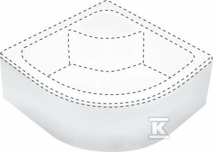 OSŁONA BRODZIKA DEEP, 80 CM OSŁONA BRODZIKA DEEP, 80 CM