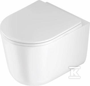 MISKA WC Z DESKĄ BEZKOŁNIERZ JASMIN BI MISKA WC Z DESKĄ BEZKOŁNIERZ JASMIN BI