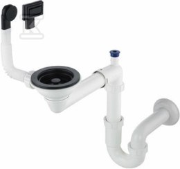 SYF.ZLEW GRANIT 1-KOM.SPACE-SAVER NERO