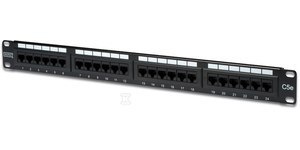 PATCH-PANEL 19" 24X RJ45 U/UTP KAT. 5E PATCH-PANEL 19" 24X RJ45 U/UTP KAT. 5E
