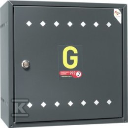 SZAFKA GAZ. 900X850X300 NAŚCIENNA,ANTRA