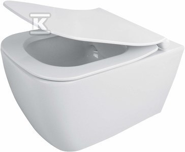 MISKA WC Z DESKĄ BEZKOŁN.HIACYNT NEW B MISKA WC Z DESKĄ BEZKOŁN.HIACYNT NEW B