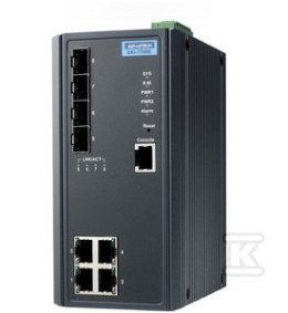 SWITCH 4XG POE, 4XSFP ZARZĄDZ. TEMP.