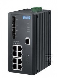 SWITCH 8XGPOE+, 4XSFP TEMP.