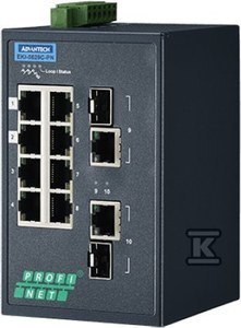 SWITCH PROFINET 8X10/100MBPS 2XSFP TEMP. SWITCH PROFINET 8X10/100MBPS 2XSFP TEMP.