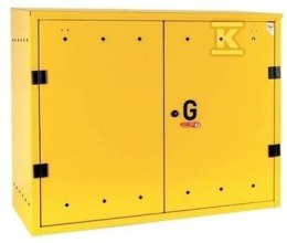 SZAFKA GAZ.1050X700X250 STOJ.METAL-ŻÓ?