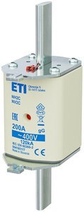 WKŁADKA NH2C GG 200A/400V