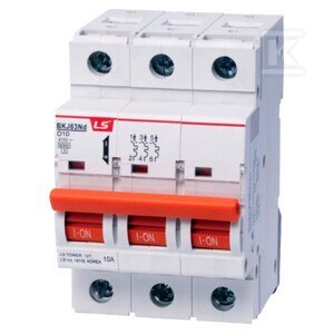 WYŁ.NMP.6KA 10A BKJ63ND 3P D10A WYŁ.NMP.6KA 10A BKJ63ND 3P D10A