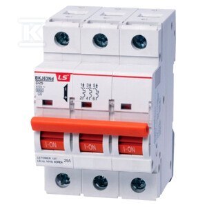 WYŁ.NMP.6KA 25A BKJ63ND 3P D25A WYŁ.NMP.6KA 25A BKJ63ND 3P D25A