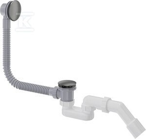 SYFON DO WANNY CLICK-CLACK, TITANIUM SYFON DO WANNY CLICK-CLACK, TITANIUM